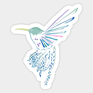 Humming Bird Sticker